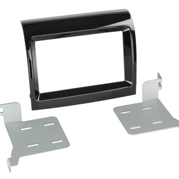 2-DIN Radioblende Citroen/Fiat/Opel/Peugeot mit OEM Gerät