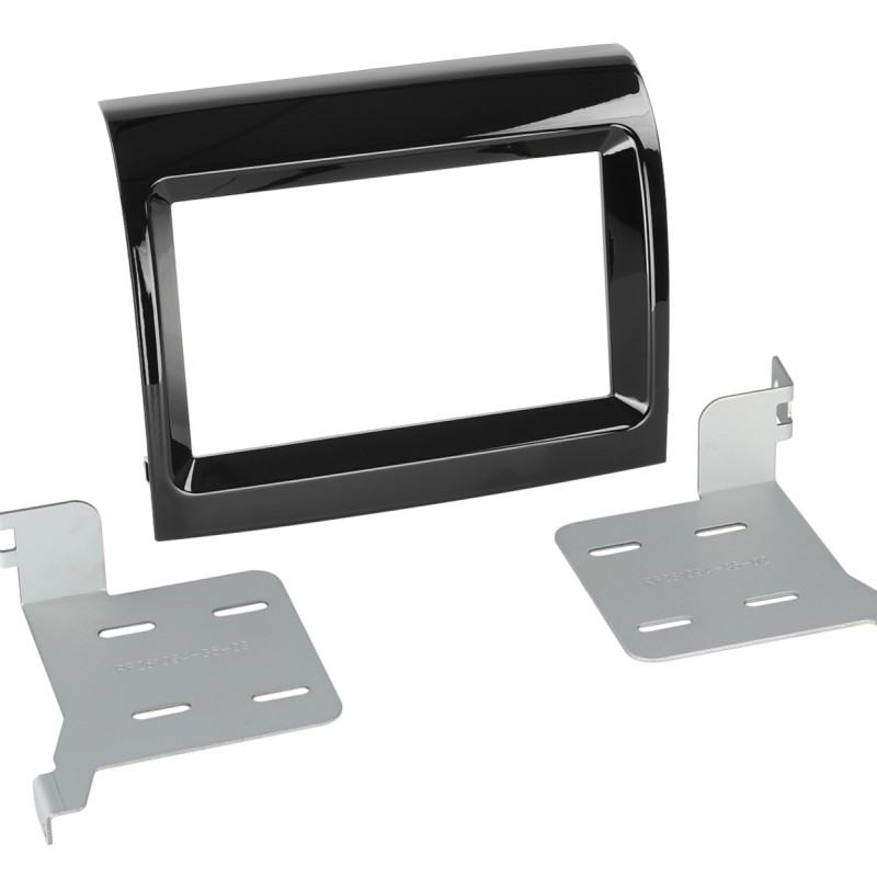 2-DIN Radioblende Citroen/Fiat/Opel/Peugeot mit OEM Gerät