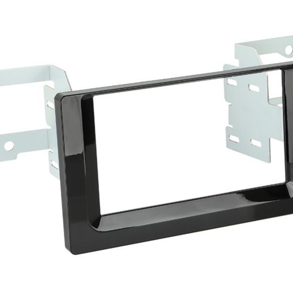 2-DIN Radioblende Toyota Auris 2015-2019 Klavierlack schwarz