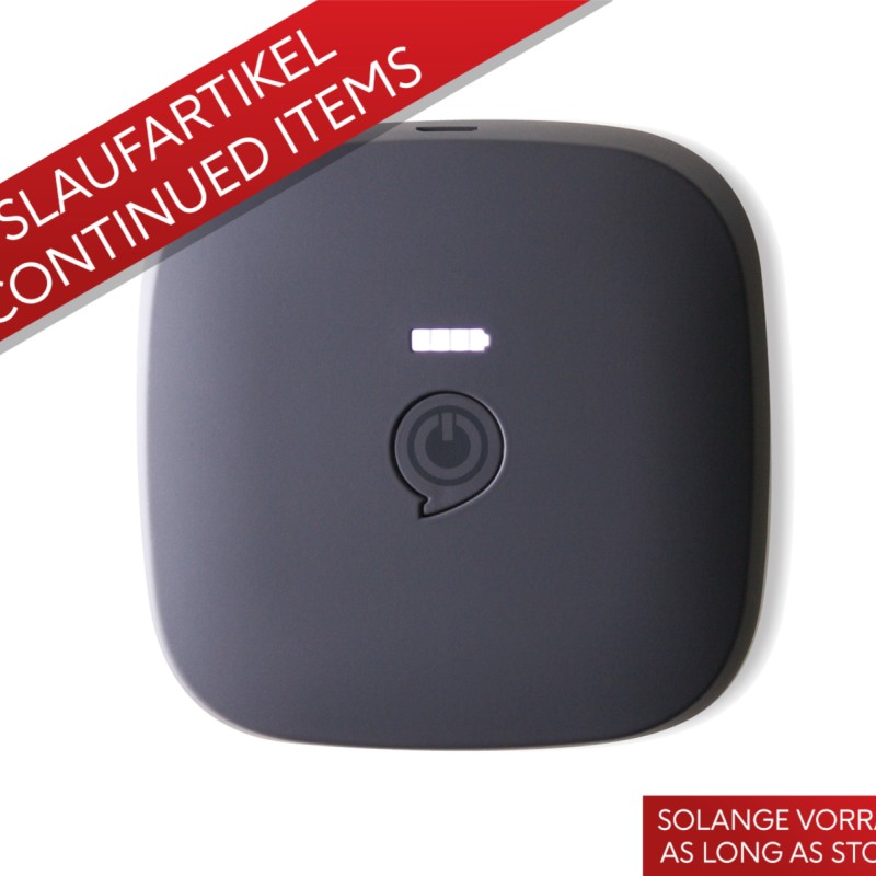 Zens Portable Power Pack 10400 mAh schwarz Qi