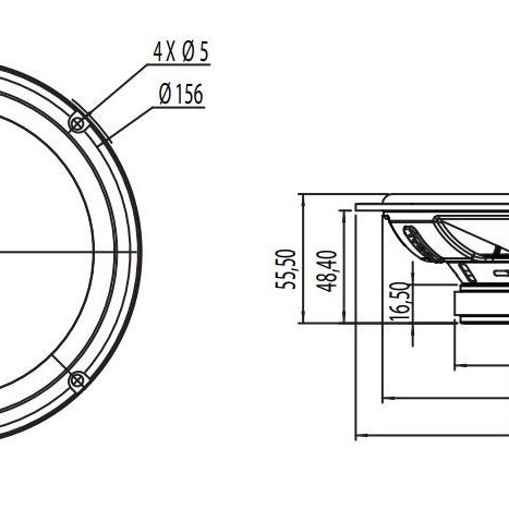 Focal ISU165 Integration 2-Wege Compo 16.5 cm