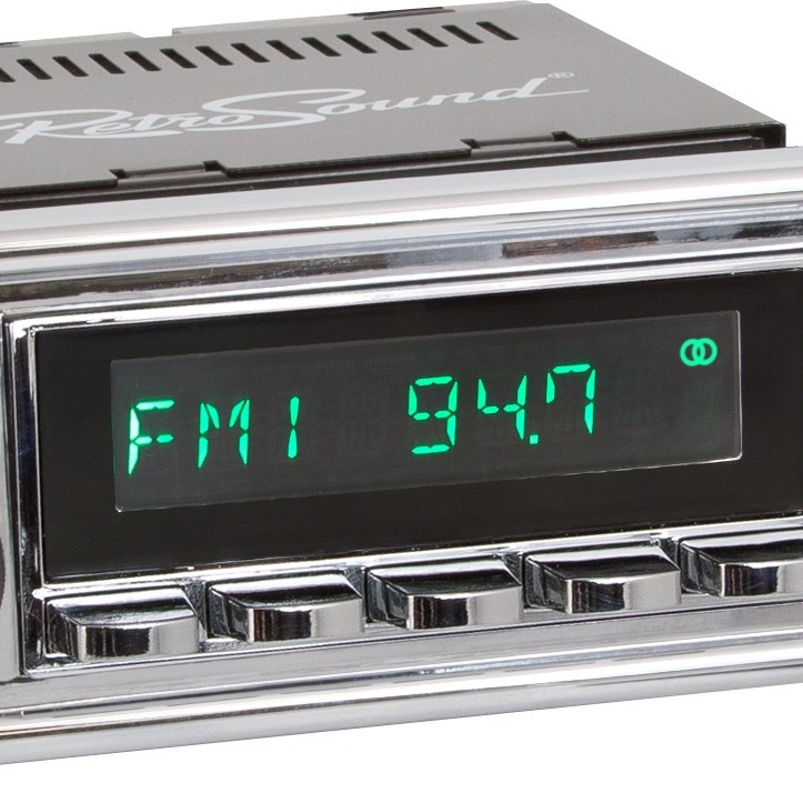 RETROSOUND RSD-CHROME-6DAB DAB+ Komplett-Set Chrome mit Zubehör