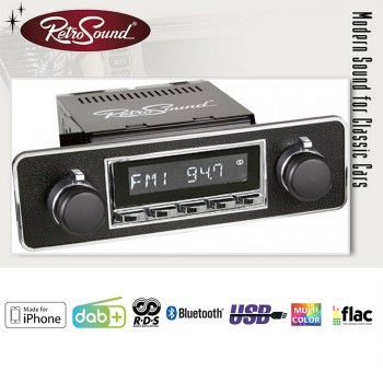 RETROSOUND RSD-TRIM-6DAB DAB+ Komplett-Set Trim mit Zubehör