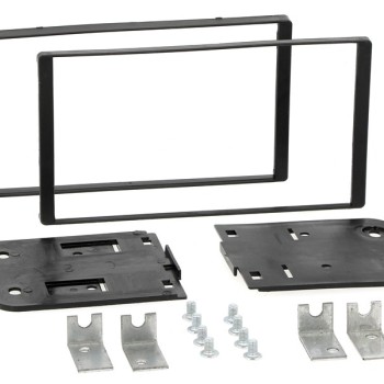 Radioblende KIA Sportage, Carnival, Carens, Sorento bis 2006 2DIN schwarz