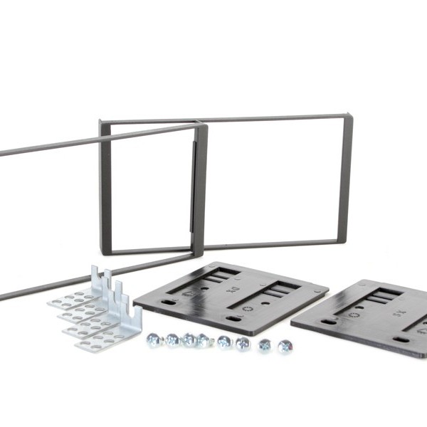 Radioblende KIA Sportage, Carnival, Carens, Sorento bis 2006 2DIN schwarz