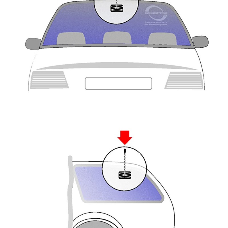 ATTB 4573.01 Klebeantenne DAB+