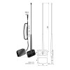 ATTB 4573.01 Klebeantenne DAB+
