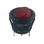 Carling Wippschalter Ein/Aus rund 12V Rot