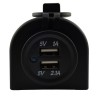 Dual-USB-Ladegerät 12V/24V > USB, Dual 3.1A