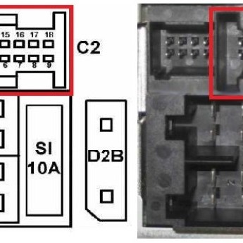 Mercedes AUX IN 18PIN 150cm