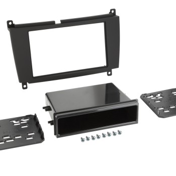 2-DIN Radioblende mit Fach Mercedes CLK(W209) 2005-2010