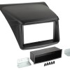 2-DIN Radioblende Mitsubishi L200 2006-2015 schwarz