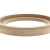 MDF Holzring 16cm mit Falz + Laminierrand