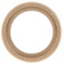 MDF Holzring 16cm mit Falz + Laminierrand