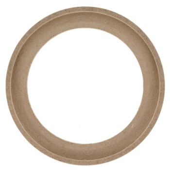 MDF Holzring 16cm mit Falz