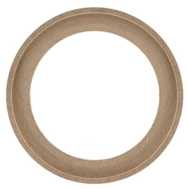 MDF Holzring 16cm mit Falz