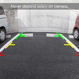 Alpine HCE-C1100 HDR Rückfahrkamera mit Cinchstecker