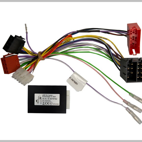 Lenkradinterface für Iveco Eurocargo 3. Gen mit ISO