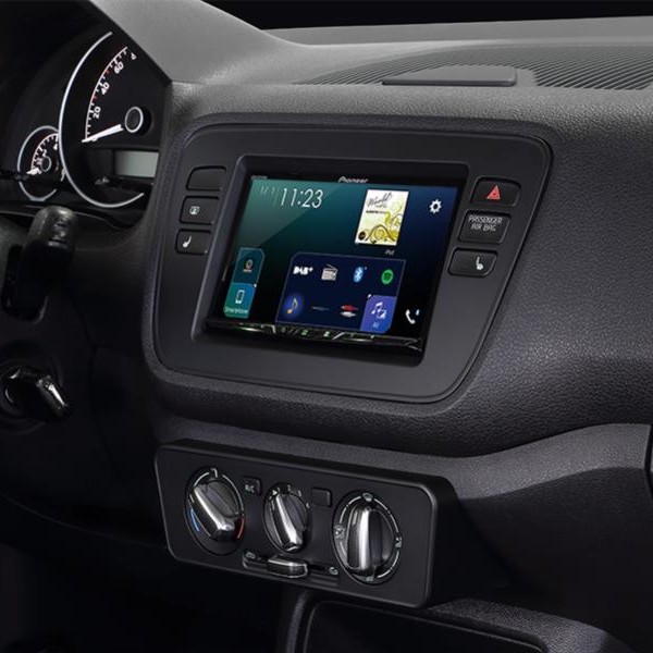 2-DIN RB Seat Mii/Skoda Citigo/VW Up schwarz