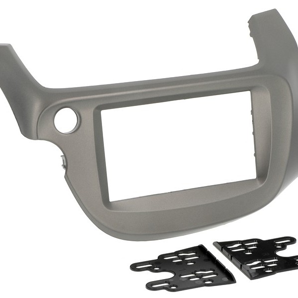 Radioblende HONDA Jazz ab 2009 2DIN grau-metallic
