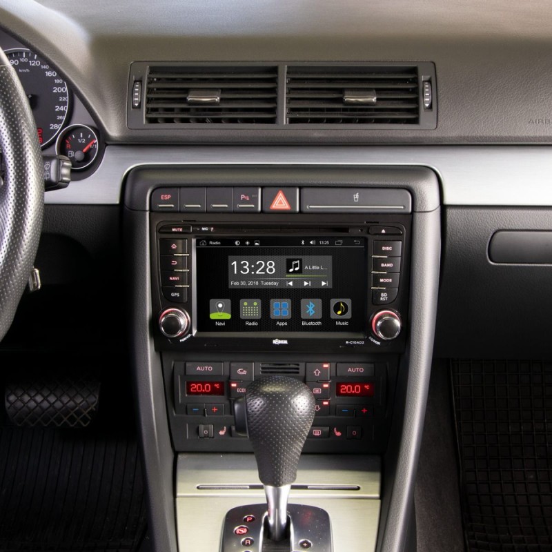 Radical R-C10AD2 Android Moniceiver für Audi A4