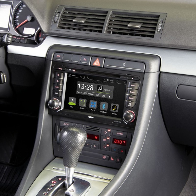 Radical R-C10AD2 Android Moniceiver für Audi A4