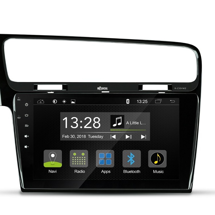 Radical R-C10VW2 Fahrzeugspezifischer Infotainer für VW Golf 7