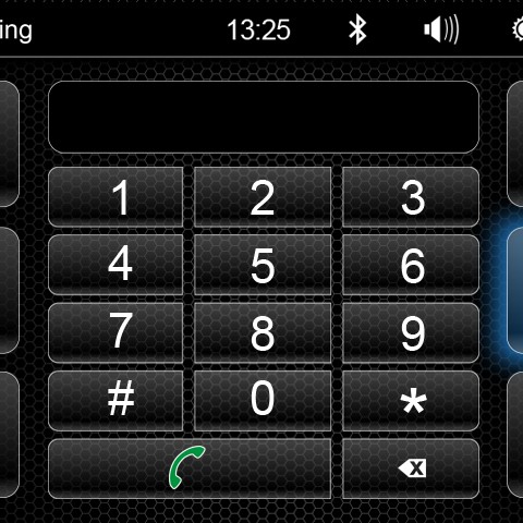 Radical R-D210 2-Din DAB+ Moniceiver kapazitiven 15,7cm Touchscreen