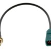 Antennenkabel FAKRA(F) - SMA(M) 19cm Kabel