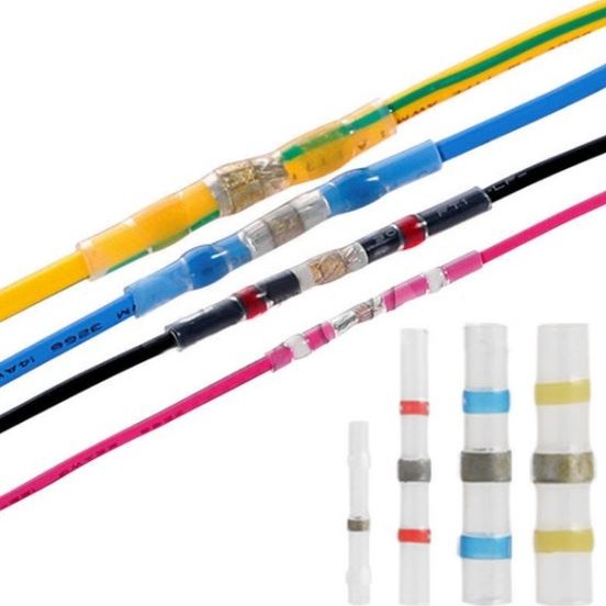 Stoßverbinder mit Schrumpfschlauch 4,5 mm 10 Stk.