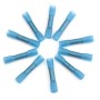 Stoßverbinder mit Schrumpfschlauch 1.50 - 2.50 mm² Vollisoliert blau