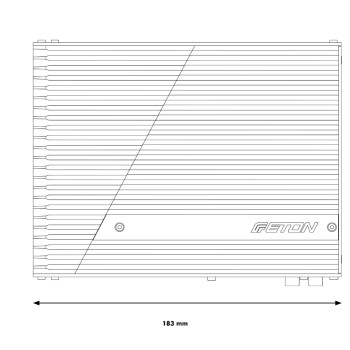 ETON ET-MINI150.4 4-Kanal Amplifier 4 x 100 Watt