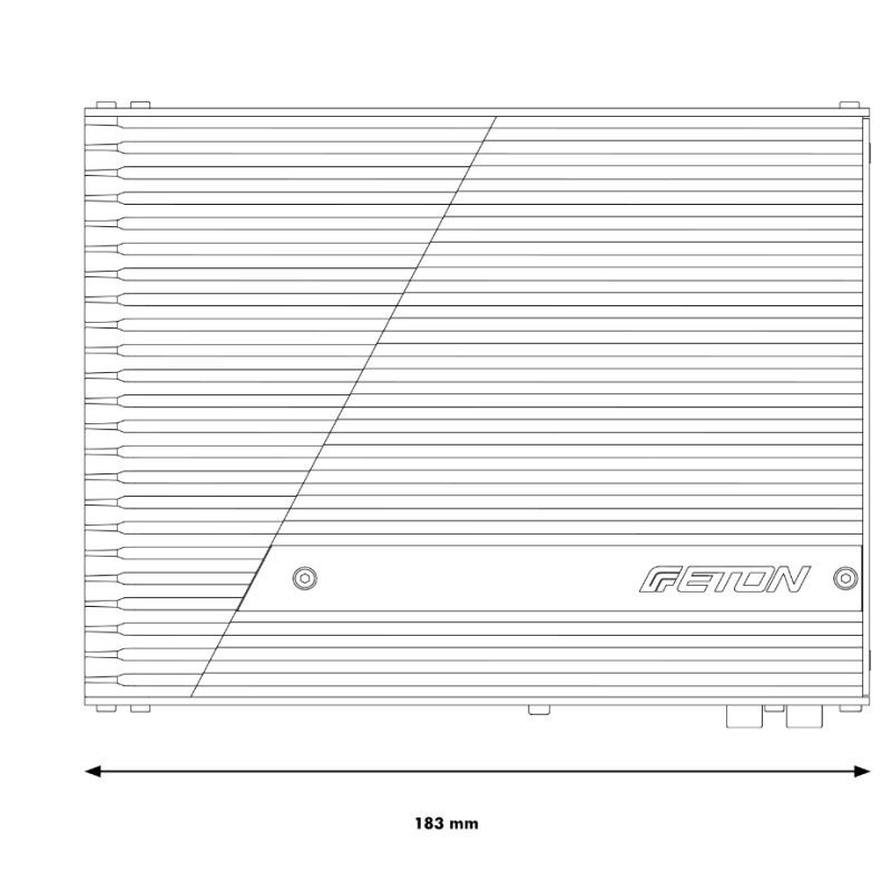 ETON ET-MINI150.4 4-Kanal Amplifier 4 x 100 Watt