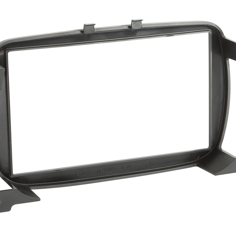 2-DIN Radioblende Fiat 500 07/2015-2023  Klavierlack
