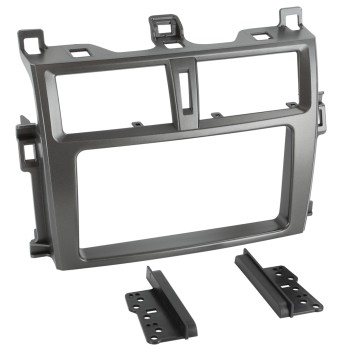 2-DIN Radioblende Subaru Terzia/Toyota Verso S dunkelgrau