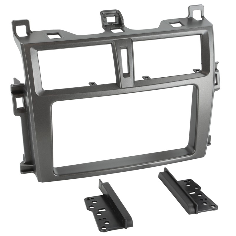 2-DIN Radioblende Subaru Terzia/Toyota Verso S dunkelgrau