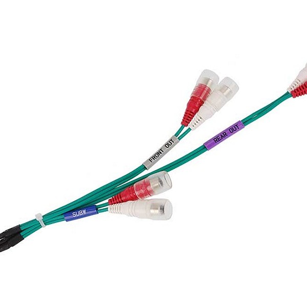 Alpine KTX-PRE1 6-Kanal Vorverstärker-Kabel für Alpine