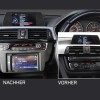 2-DIN Kit BMW (LFB-Adapter) 3er / 4er schwarz