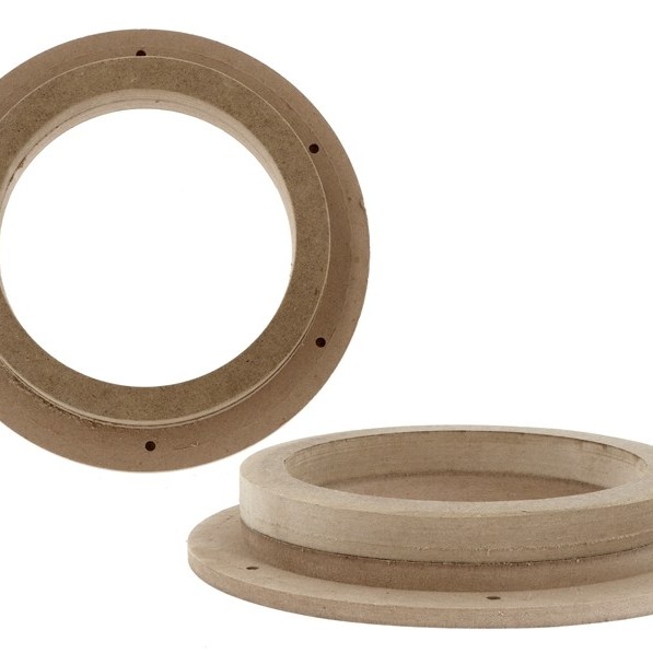 Lautsprecherringe MDF SKODA(OctaviaII,Yeti), VW (Golf V u.a.) 165mm, Türen vorne