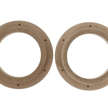 Lautsprecherringe MDF SKODA(OctaviaII,Yeti), VW (Golf V u.a.) 165mm, Türen vorne
