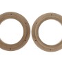 Lautsprecherringe MDF SKODA(OctaviaII,Yeti), VW (Golf V u.a.) 165mm, Türen vorne