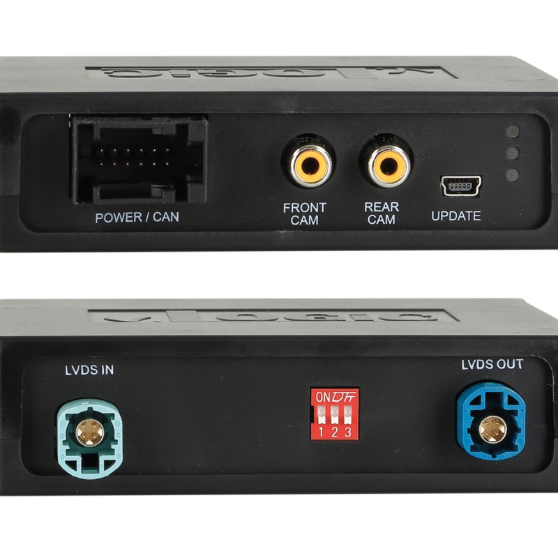 Kamera-Interface mit dynamischen Linien Mercedes