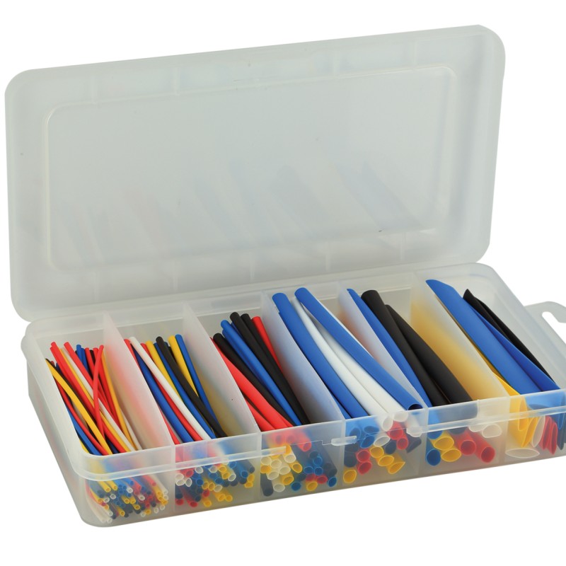 Schrumpfschlauch 170-teiliges Sortiment Ø1,2-9,5mm L=100mm