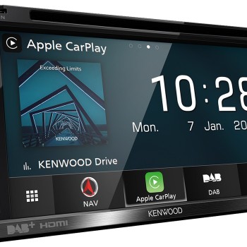 Kenwood DNX-5190DABS 2-Din Navigation mit DAB und Apple CarPlay, Android Auto