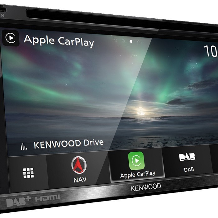 Kenwood DNX-5190DABS 2-Din Navigation mit DAB und Apple CarPlay, Android Auto