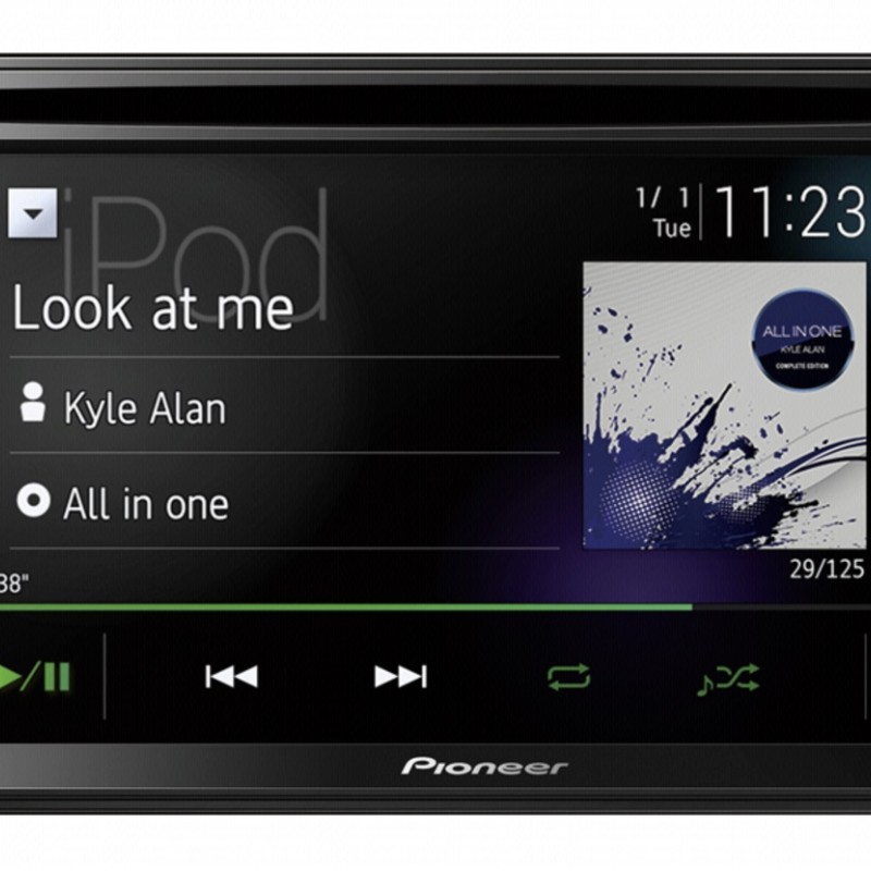 Pioneer AVH-Z3200DAB DAB+ mit Apple CarPlay / WebLink und Bluetooth