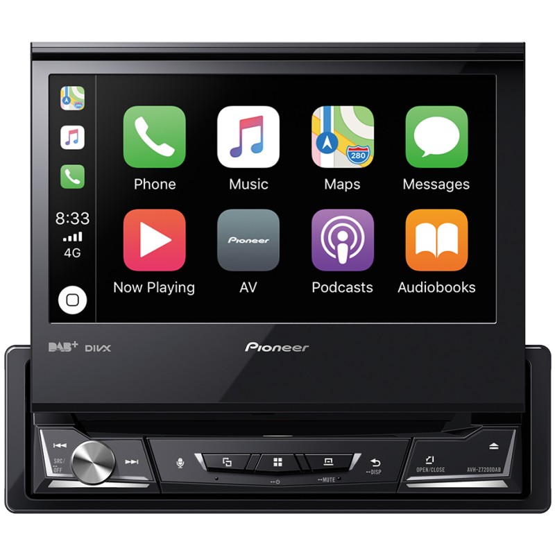 Pioneer AVH-Z7200DAB 1-DIN CarPlay und Android Auto