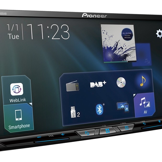 PIONEER AVH-Z9200DAB 2-DIN Moniceiver mit DAB+
