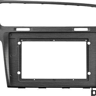 ZENEC Z-F2022 Rahmen für VW Golf 7 grau gebürstet