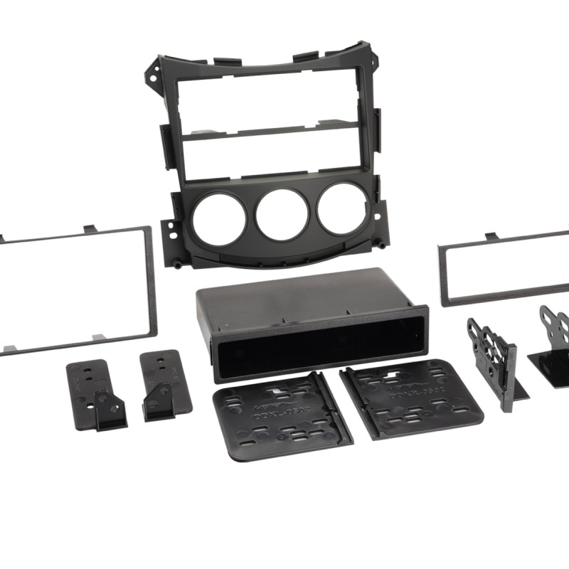2-DIN Radioblende mit Fach Nissan 370Z ohne OEM Navigation